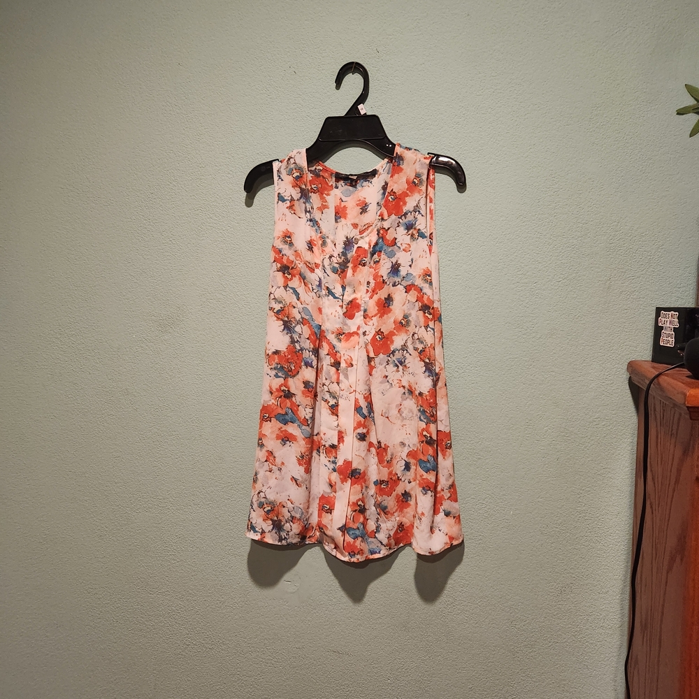 Rose & Olive Vibrant Floral Blouse